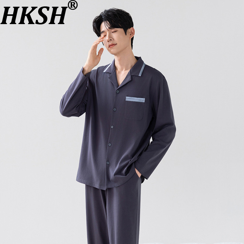 Men'S Winter Fashion - HKSH Autumn Winter Men Tide Long