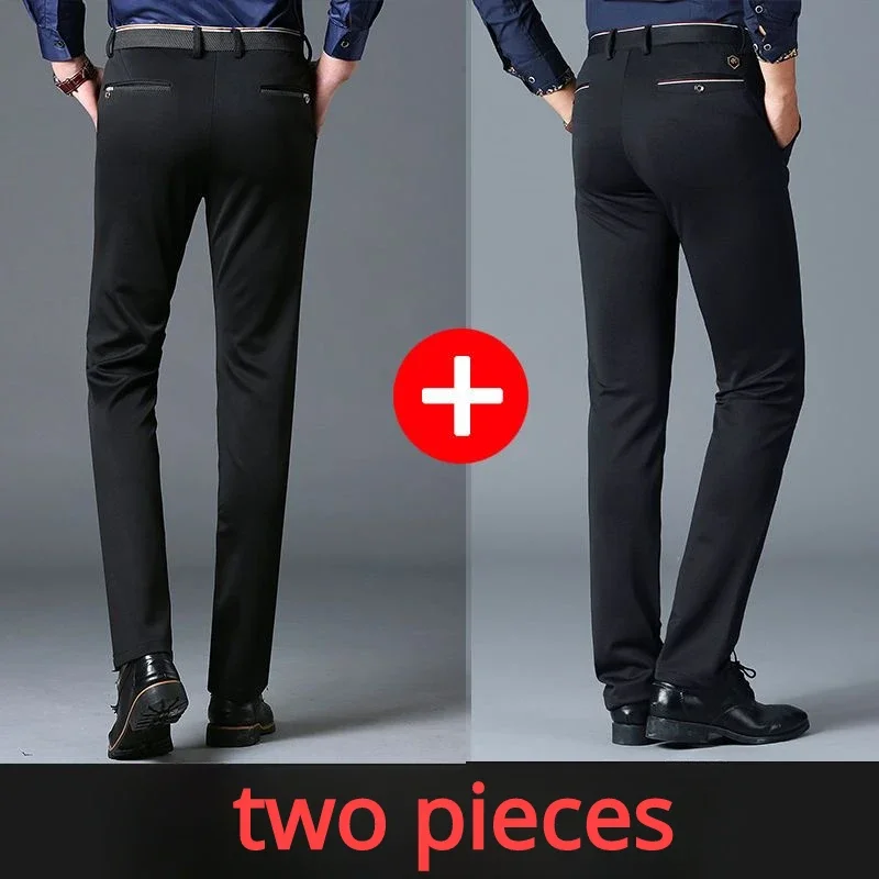Formal Trouser Stretch - Casual Suit Pants Stretch Men's Dress