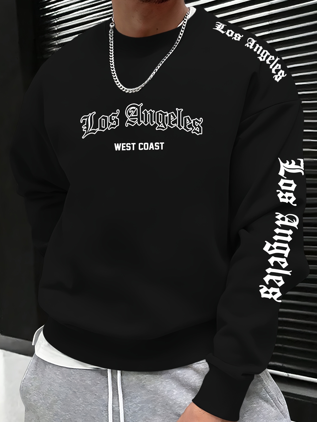 Men'S Winter Fashion - 2026 Autumn/Winter Men's Round-neck Sweatshirt with