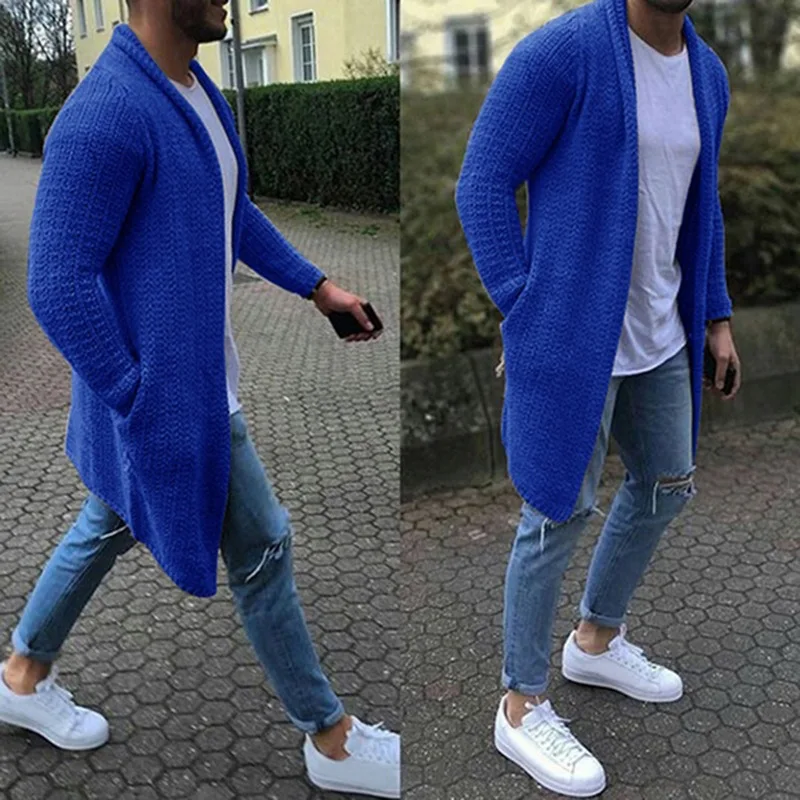 Men'S Fashion V Neck Sweater - Spring Autumn Fashion Men's Sweaters Cardigan