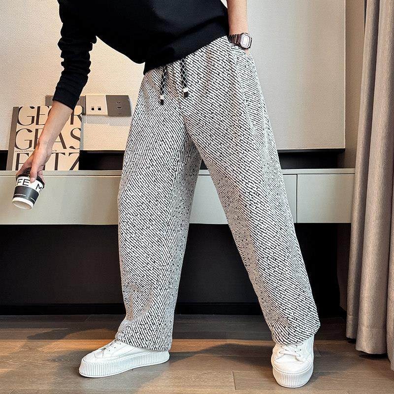 Mens Fashion Dark Grey Pants - 2026 Men's Cool Casual Pants Autumn