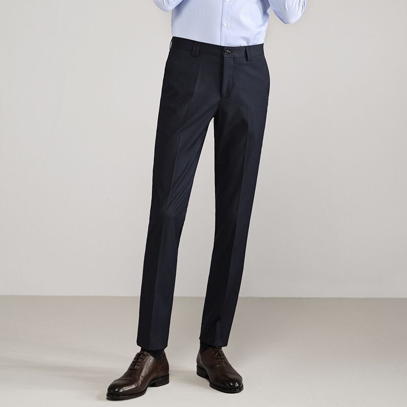 Formal Trouser Stretch - Men's Spring Summer Slim Fit Business