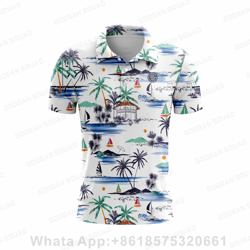 2023 New Summer Hawaii style M - огляд і ціна Men'S Fashion Golf Clothing