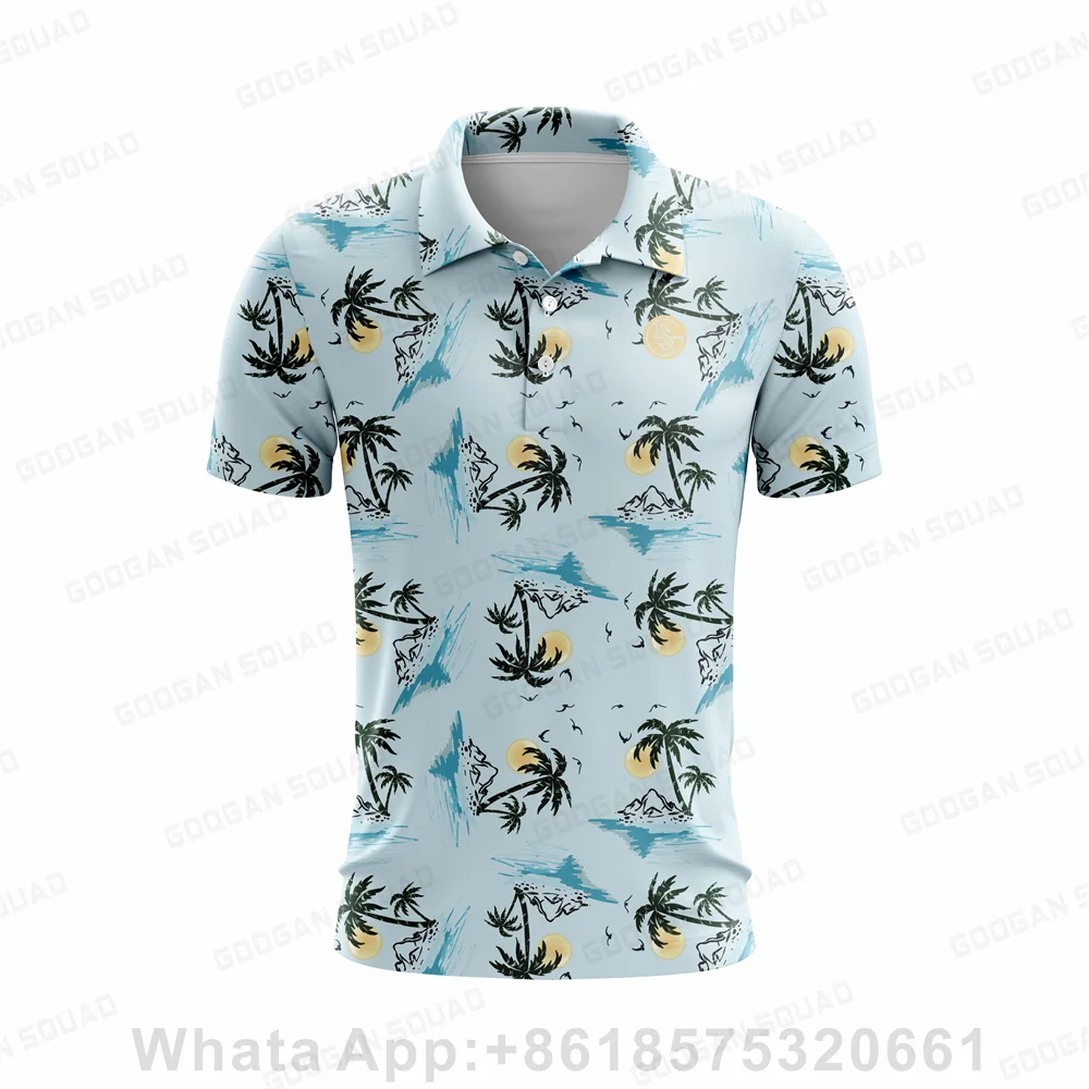 2023 New Summer Hawaii style M - огляд і ціна Men'S Fashion Golf Clothing
