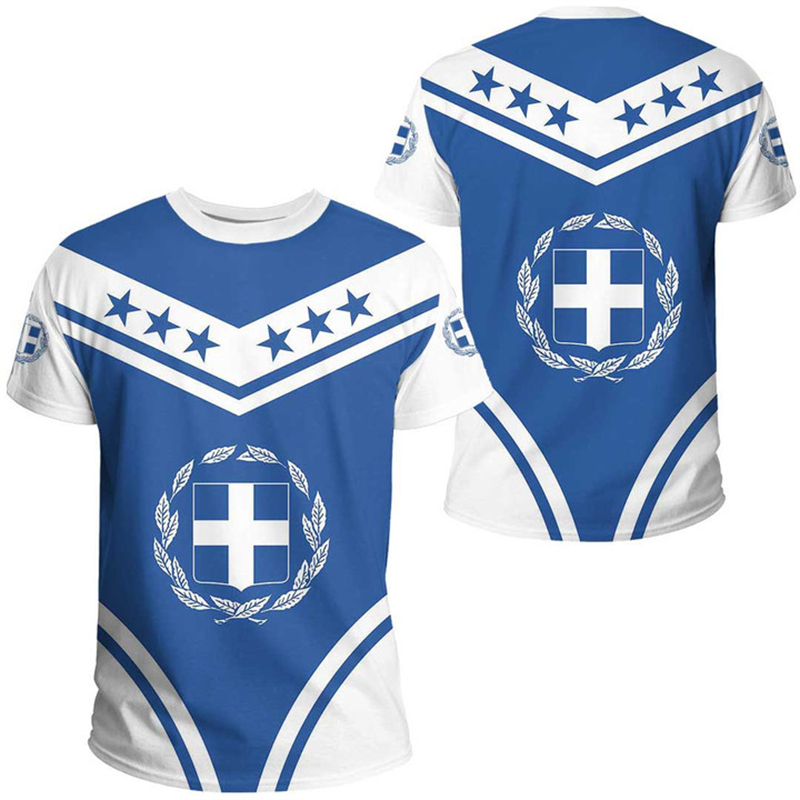 Greece Flag Map 3d Printed T S - огляд і ціна Men'S Fashion Greece