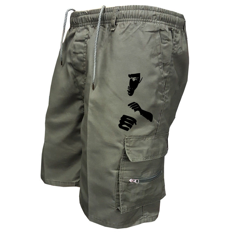 Fashion Print Workwear Shorts  - огляд і ціна Mens Fashion Workwear