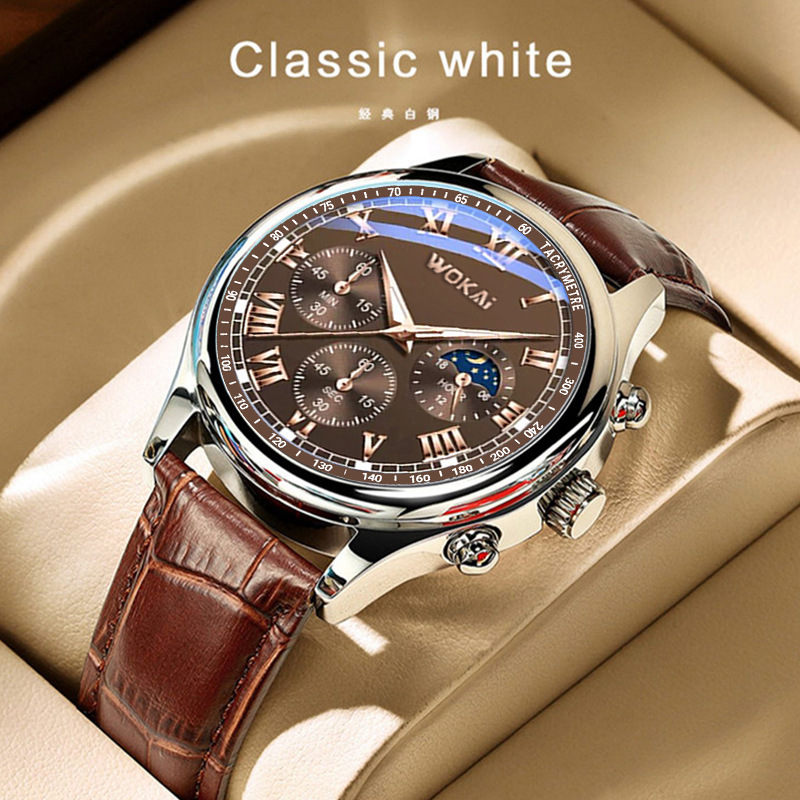 2023 Hot Sale WOKAI Watch Men  - огляд і ціна Men'S Fashion Quartz Watch Wokai