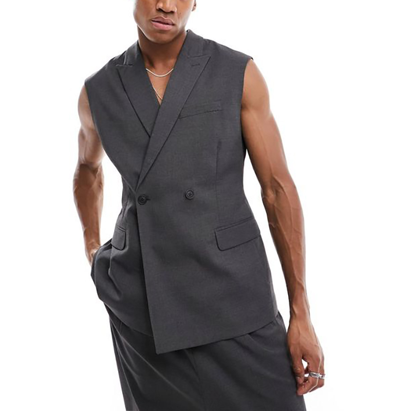 Summer Fashion Men's Vest Outf - огляд і ціна Mens Fashion Dark Grey Pants