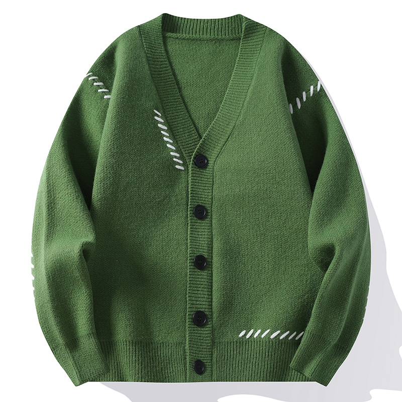 2024 Autumn/Winter New Men's C - огляд і ціна Men'S Fashion V Neck Sweater