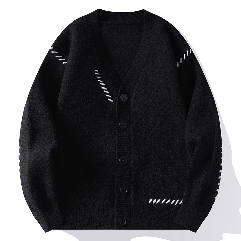 2024 Autumn/Winter New Men's C - огляд і ціна Men'S Fashion V Neck Sweater