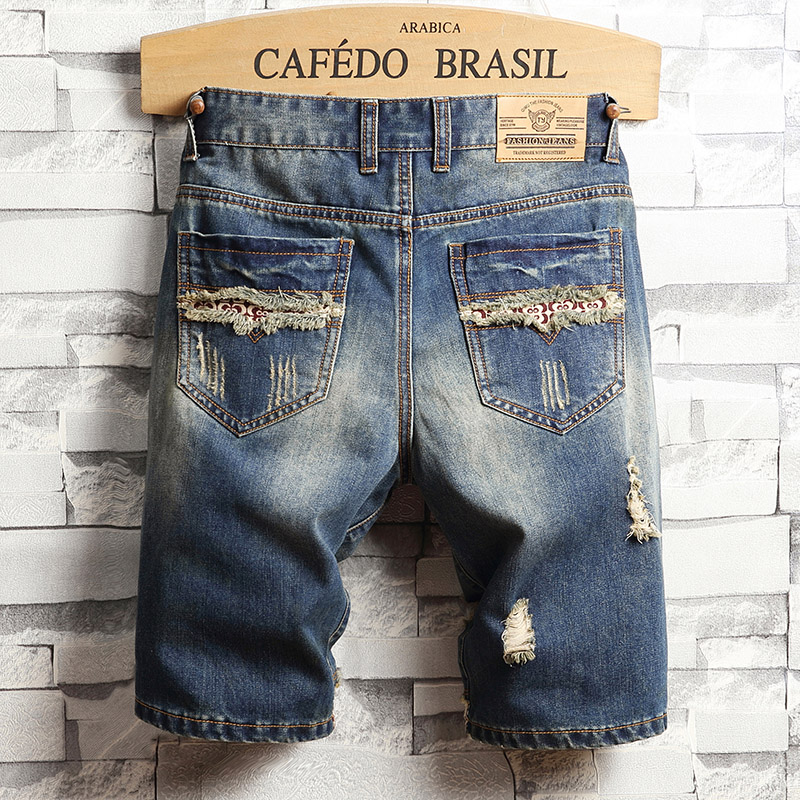 Ripped Hip-hop Denim Shorts Me - огляд і ціна Men'S Fashion Jeans