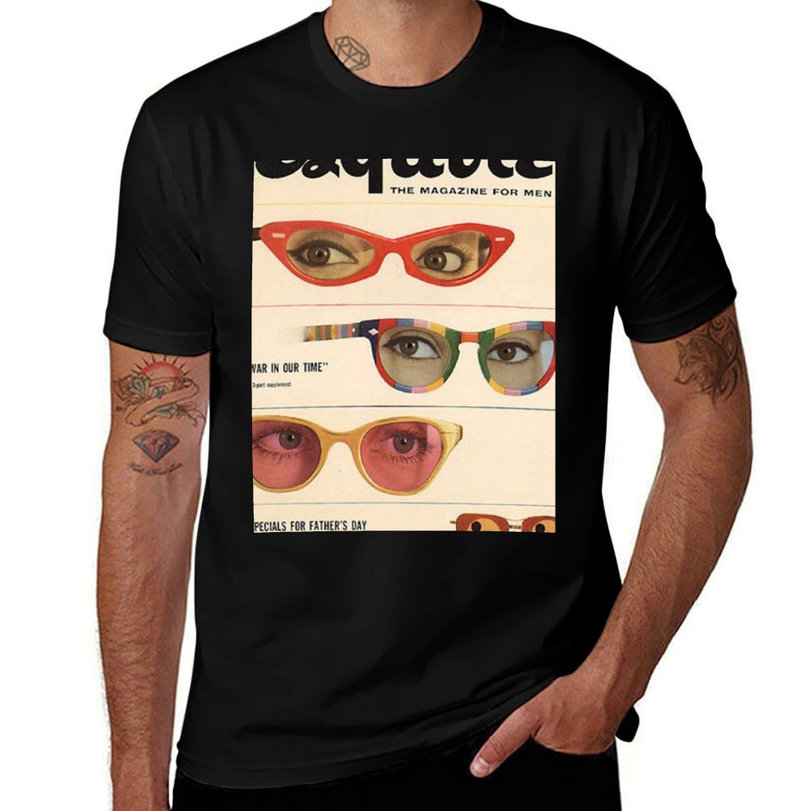 Esquire 1960s Magazine Sunglas - огляд і ціна Mens Fashion Magazines