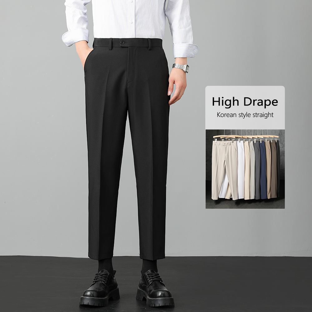 Men's Stretch Straight Suit Pa - огляд і ціна Formal Trouser Stretch