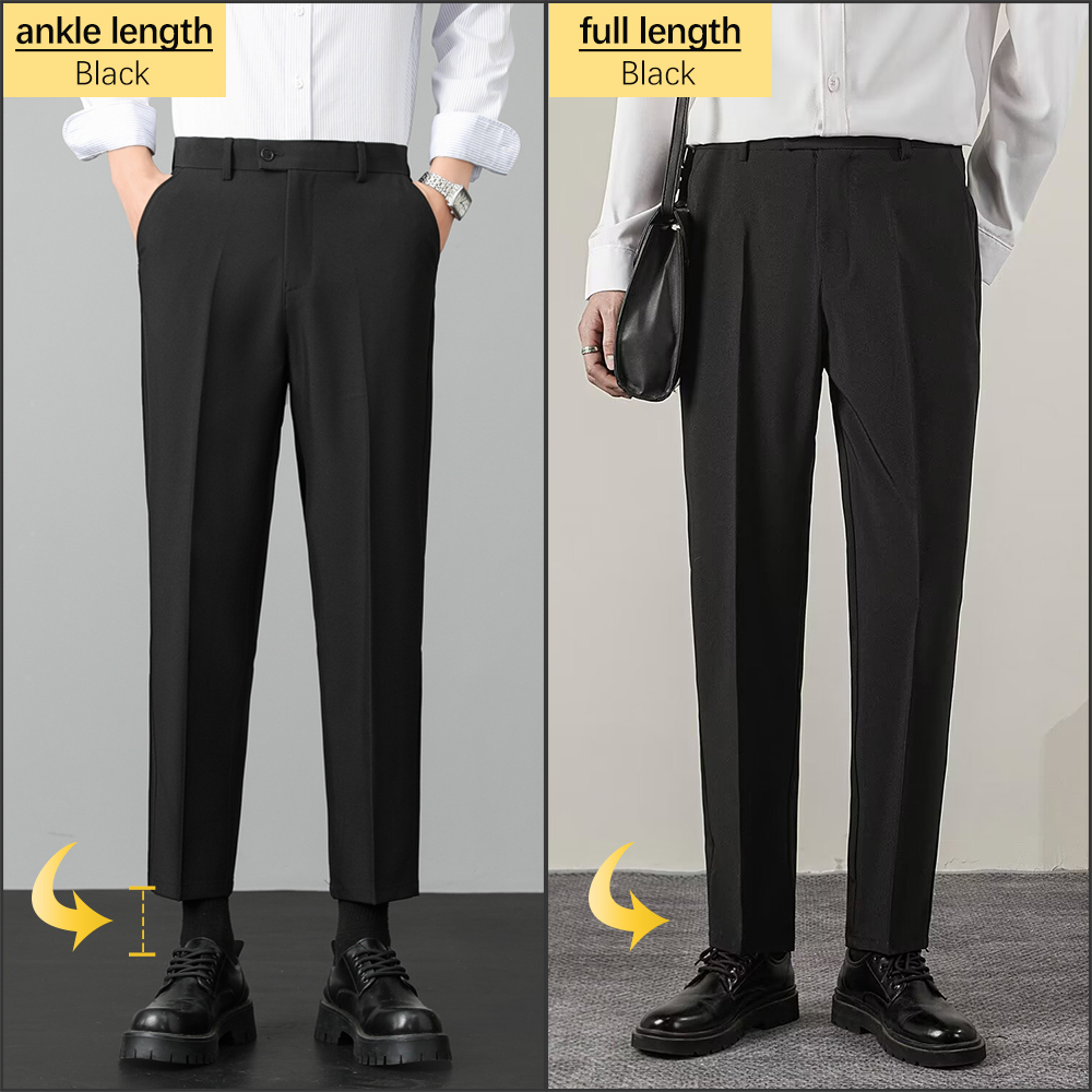 Men's Stretch Straight Suit Pa - огляд і ціна Formal Trouser Stretch