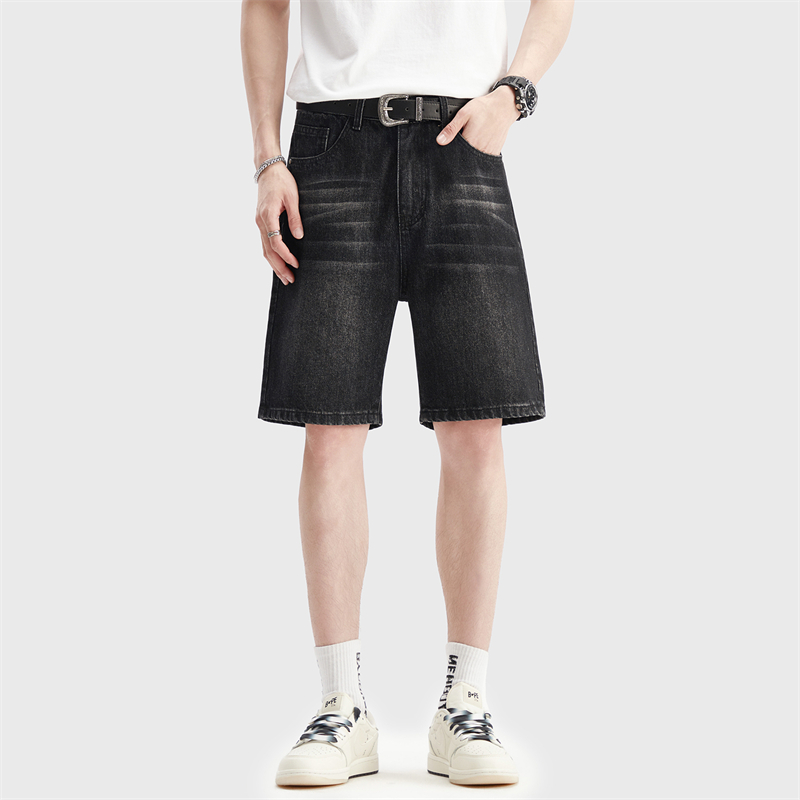 Summer Thin Black Denim Shorts - огляд і ціна Men'S Fashion Jeans