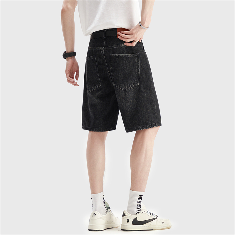 Summer Thin Black Denim Shorts - огляд і ціна Men'S Fashion Jeans