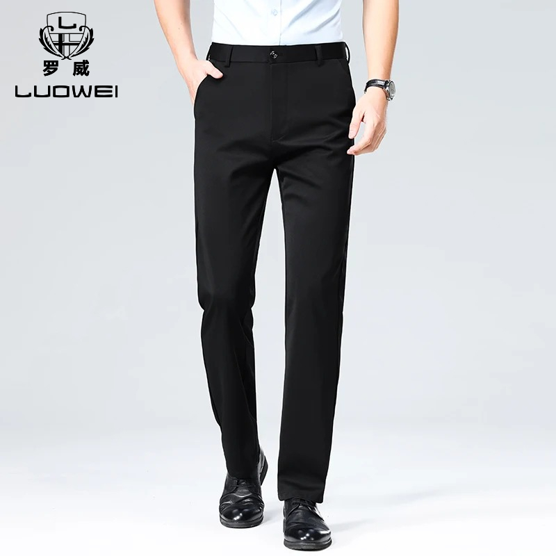 Brand Men Pant High-stretch Fa - огляд і ціна Formal Trouser Stretch