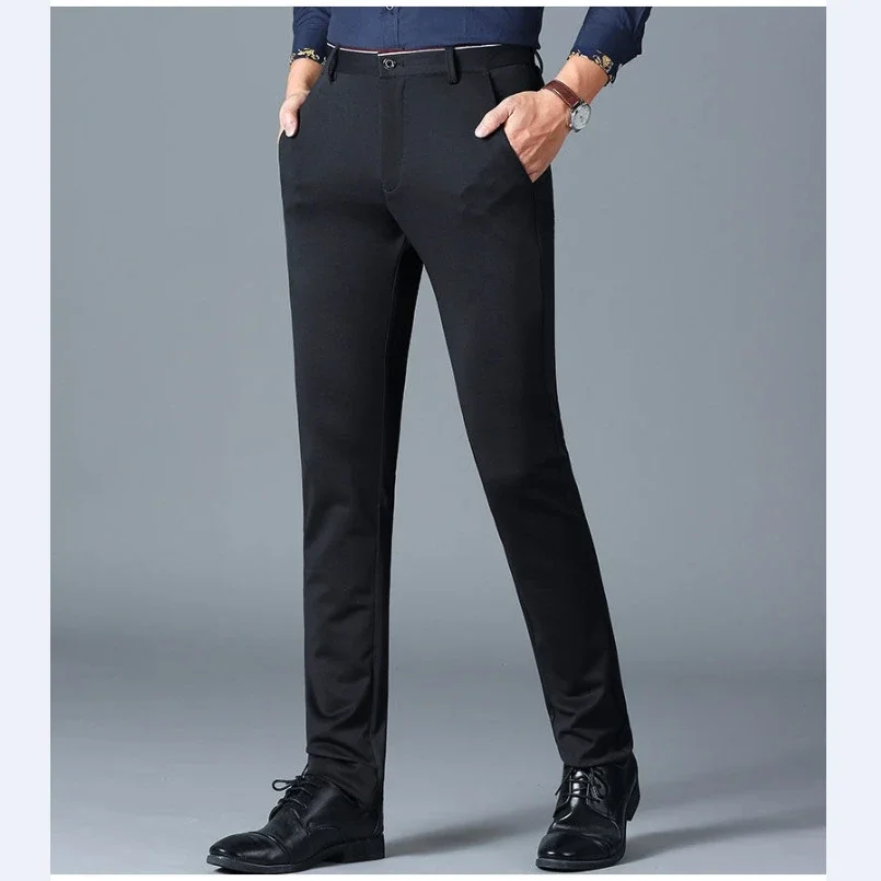 Casual Suit Pants Stretch Men' - огляд і ціна Formal Trouser Stretch