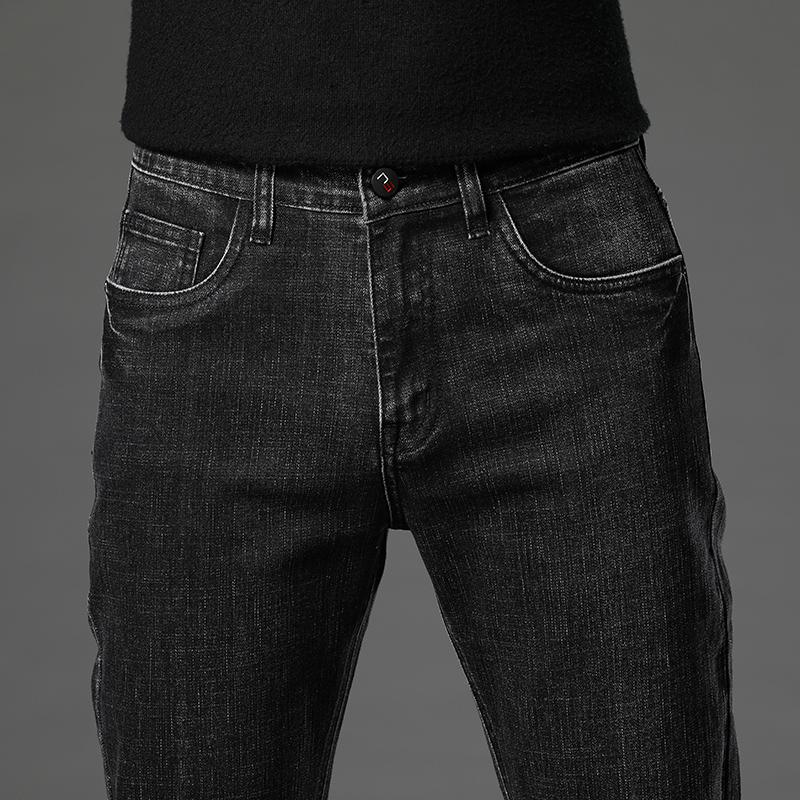 2025 Fall New Men's Cotton Str - огляд і ціна Men'S Fashion Jeans 2025
