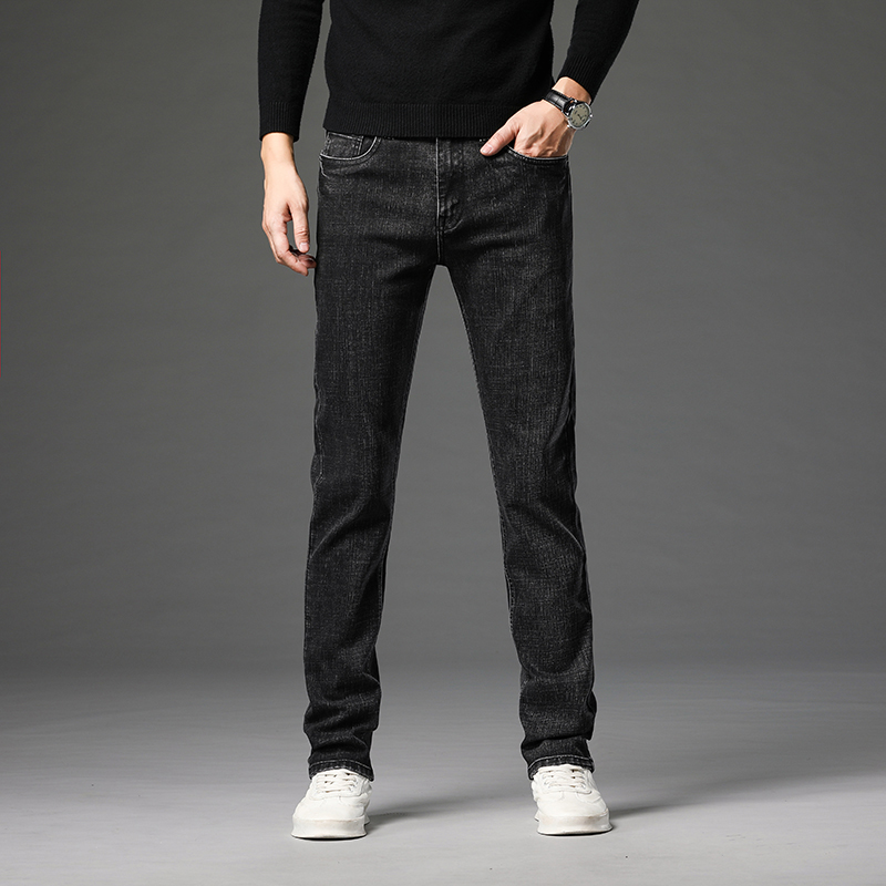 2025 Fall New Men's Cotton Str - огляд і ціна Men'S Fashion Jeans 2025