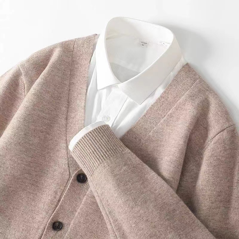 2024 Autumn/Winter New Men's B - огляд і ціна Men'S Fashion V Neck Sweater