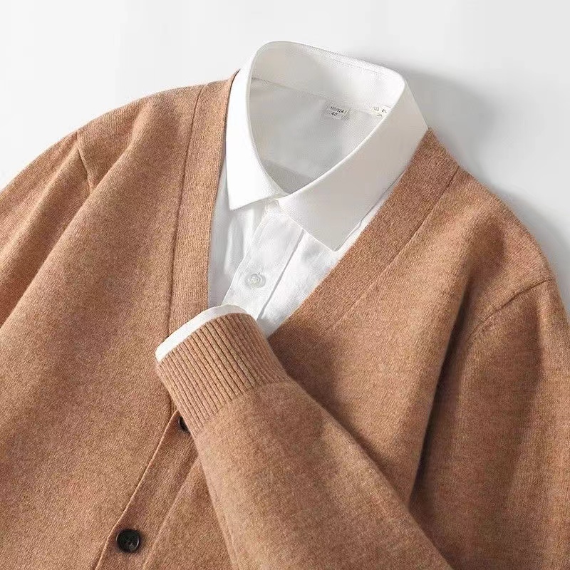 2024 Autumn/Winter New Men's B - огляд і ціна Men'S Fashion V Neck Sweater