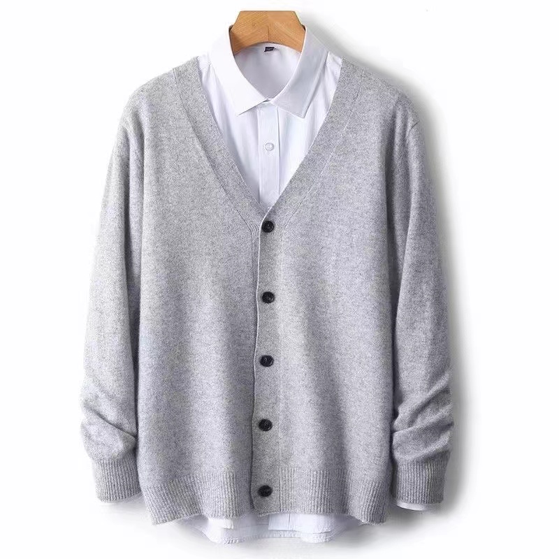 2024 Autumn/Winter New Men's B - огляд і ціна Men'S Fashion V Neck Sweater