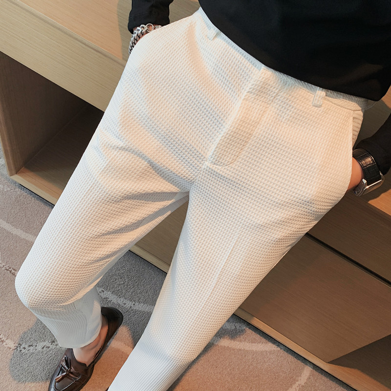 2024 Autumn New Waffle Stretch - огляд і ціна Formal Trouser Stretch