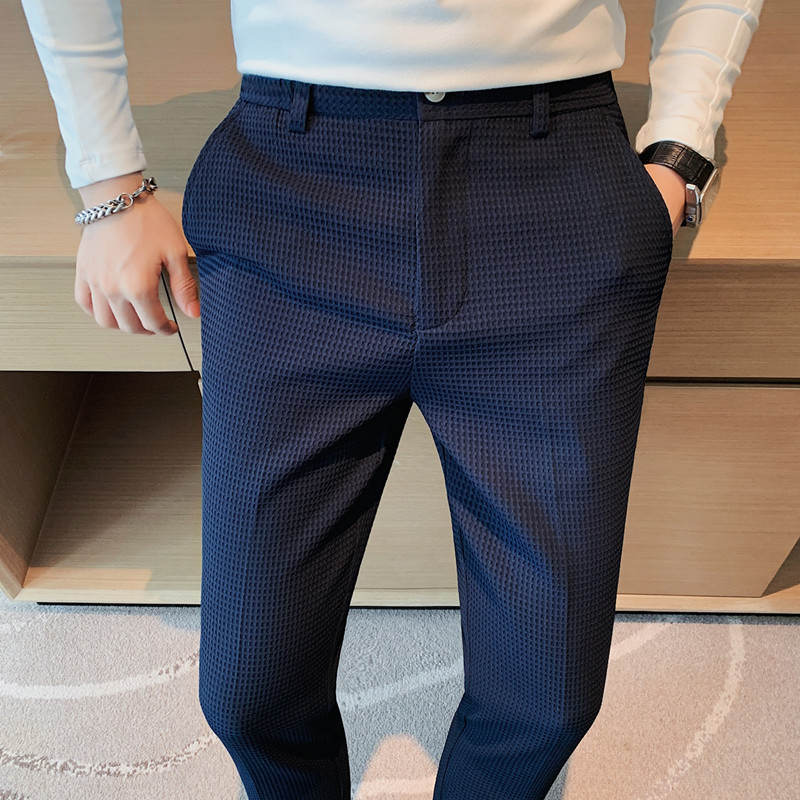 2024 Autumn New Waffle Stretch - огляд і ціна Formal Trouser Stretch