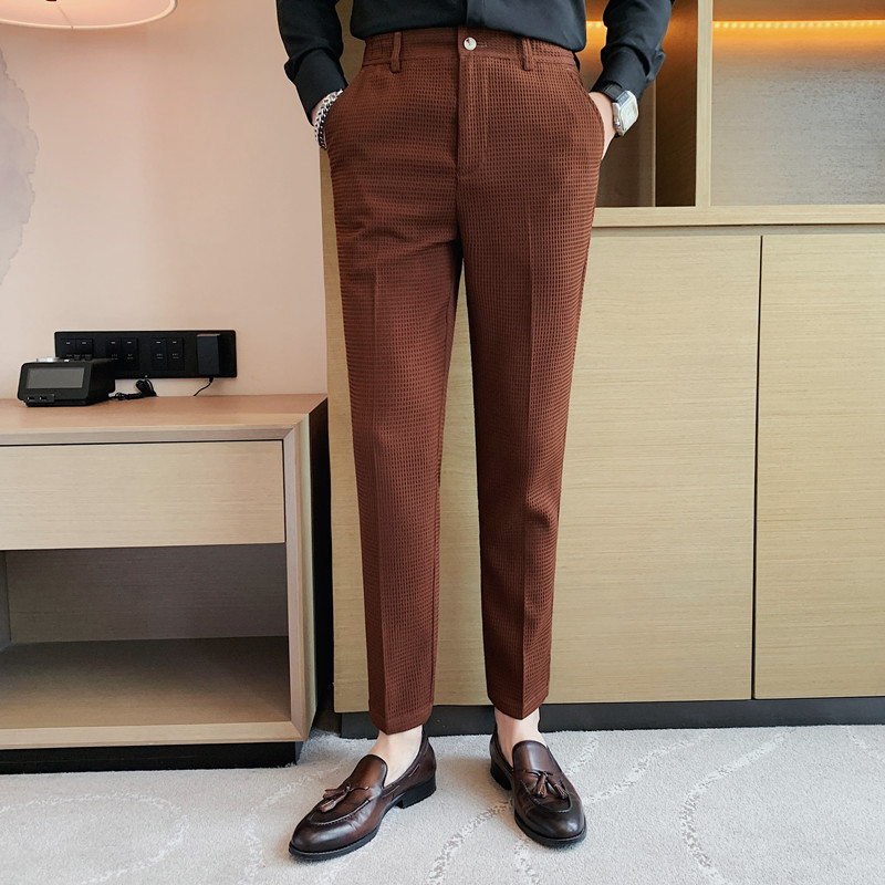 2024 Autumn New Waffle Stretch - огляд і ціна Formal Trouser Stretch