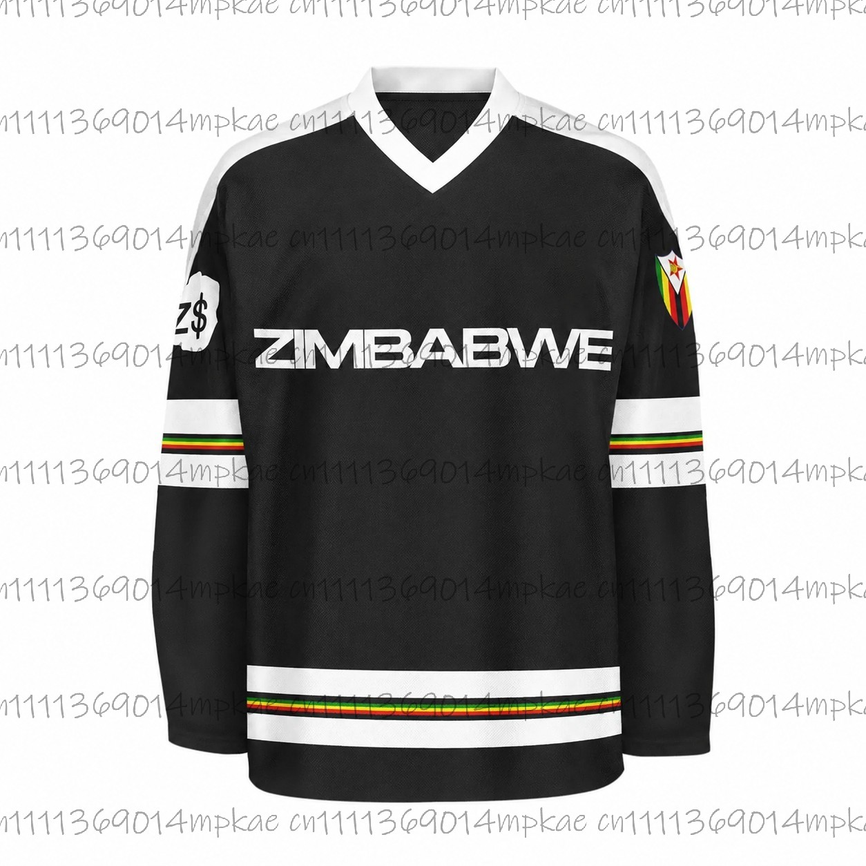 Men's Zimbabwe Printed V-Neck  - огляд і ціна Mens Fashion Summer