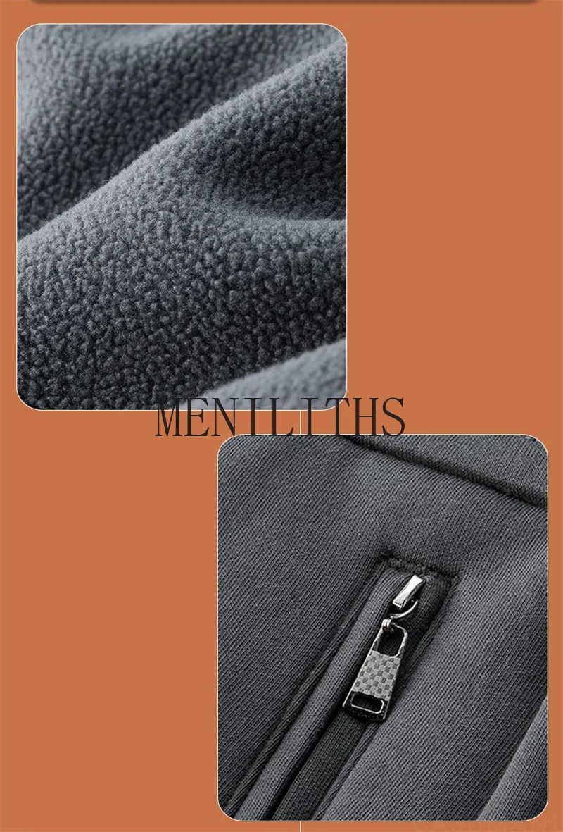 Sweat Pants Men Fleece Autumn  - огляд і ціна Mens Fashion Dark Grey Pants