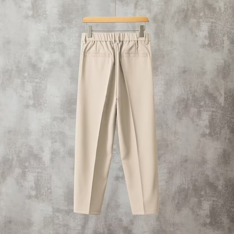 Fashion Men Baggy Concise Ankl - огляд і ціна Mens Fashion Dark Grey Pants