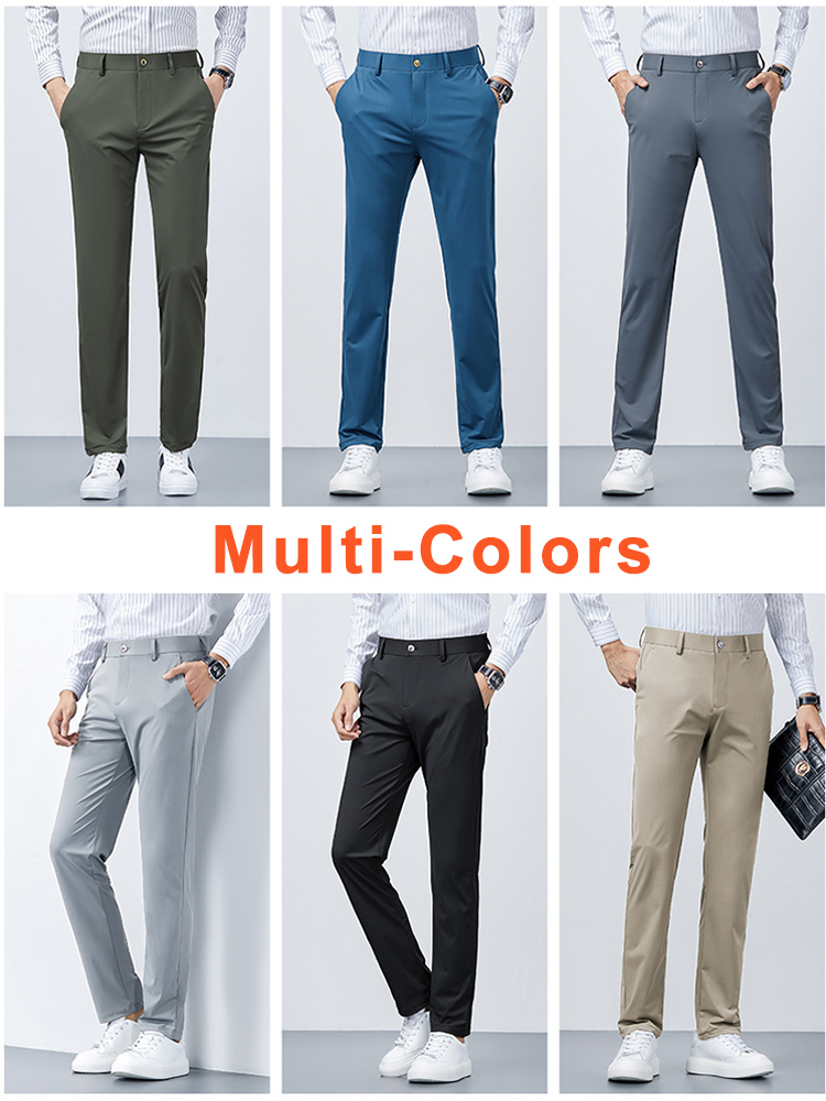 2022 New Summer Men Long Pants - огляд і ціна Formal Trouser Stretch