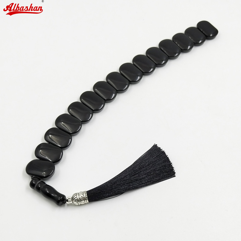 Tasbih Men Natural Black Agate - огляд і ціна Men'S Fashion Greece