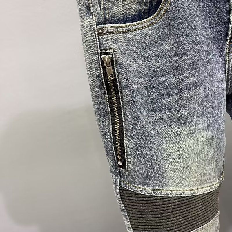 New 2025 High Quality Vintage  - огляд і ціна Men'S Fashion Jeans 2025