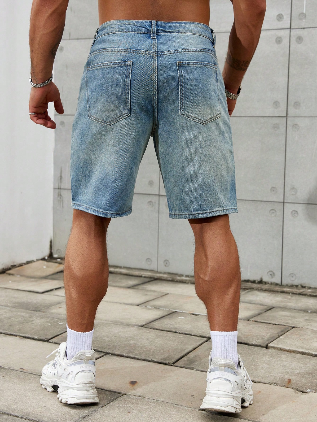 New Fashion Mens Ripped Short  - огляд і ціна Men'S Fashion Jeans