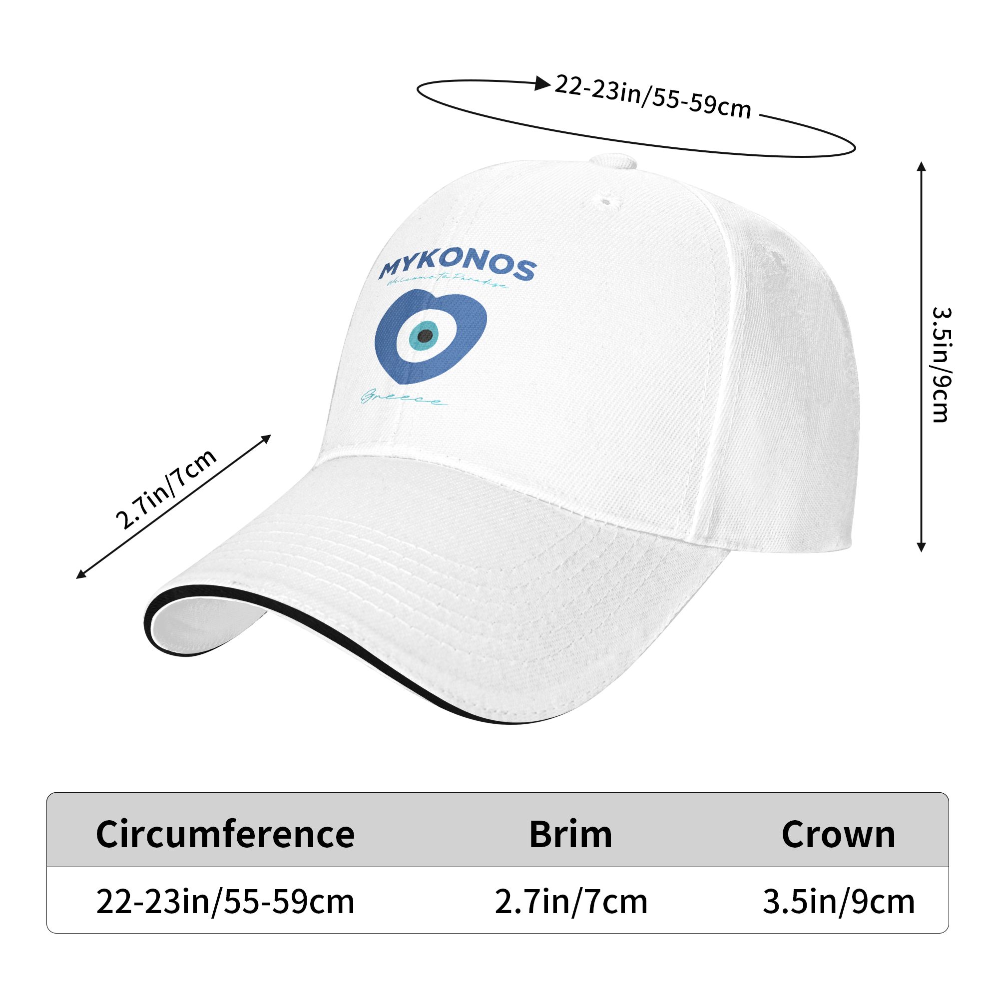 MYKONOS-GREECE Sun Baseball Ca - огляд і ціна Men'S Fashion Greece