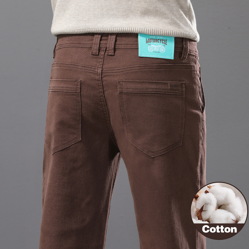Business Casual Cotton Elastic - огляд і ціна Mens Fashion Dark Grey Pants