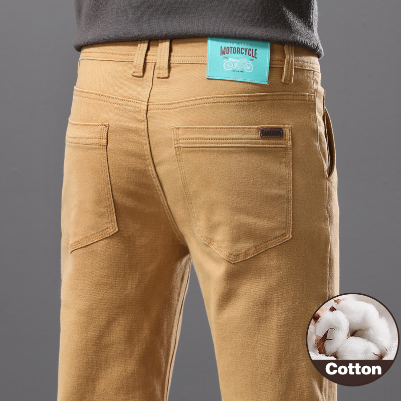Business Casual Cotton Elastic - огляд і ціна Mens Fashion Dark Grey Pants