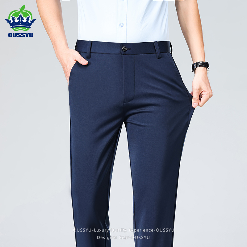 Summer Thin Men's Stretch Suit - огляд і ціна Formal Trouser Stretch