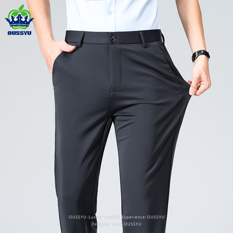 Summer Thin Men's Stretch Suit - огляд і ціна Formal Trouser Stretch