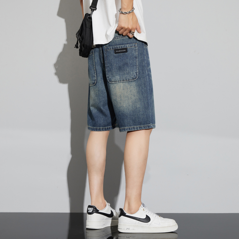 Men's Vintage Denim Shorts Sum - огляд і ціна Men'S Fashion Jeans
