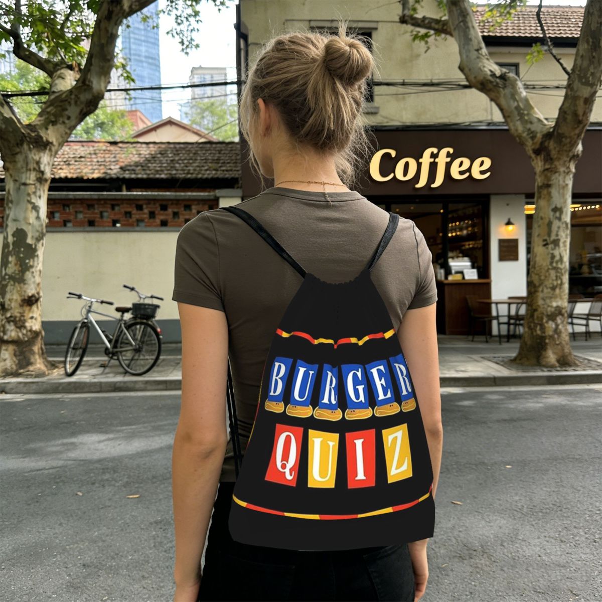 Burger Quiz New Logo Backpacks - огляд і ціна Men'S Fashion Quiz