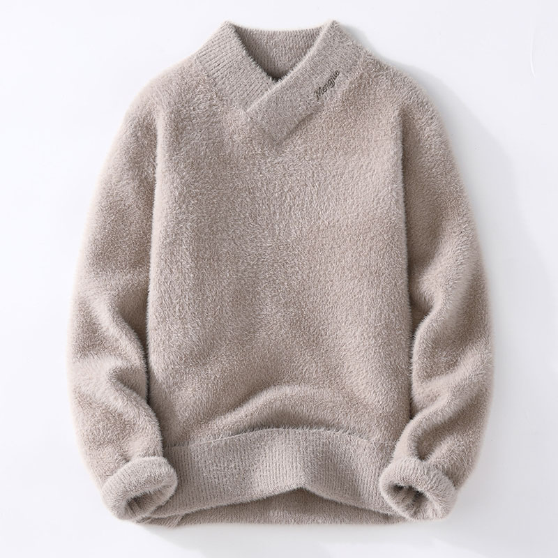 Sweaters men winter korean sty - огляд і ціна Men'S Fashion V Neck Sweater
