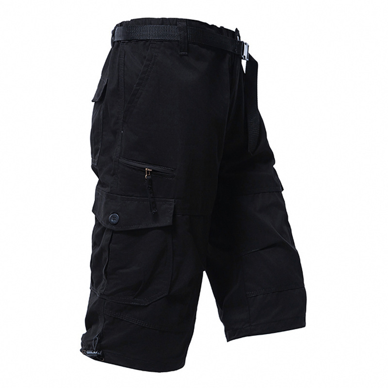 Men's Cotton 3/4 Pants Loose P - огляд і ціна Mens Fashion Workwear