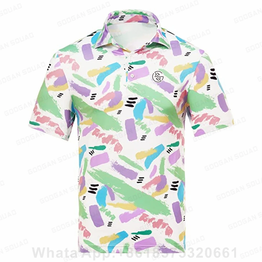 2023 New Summer Men Polo Shirt - огляд і ціна Men'S Fashion Golf Clothing