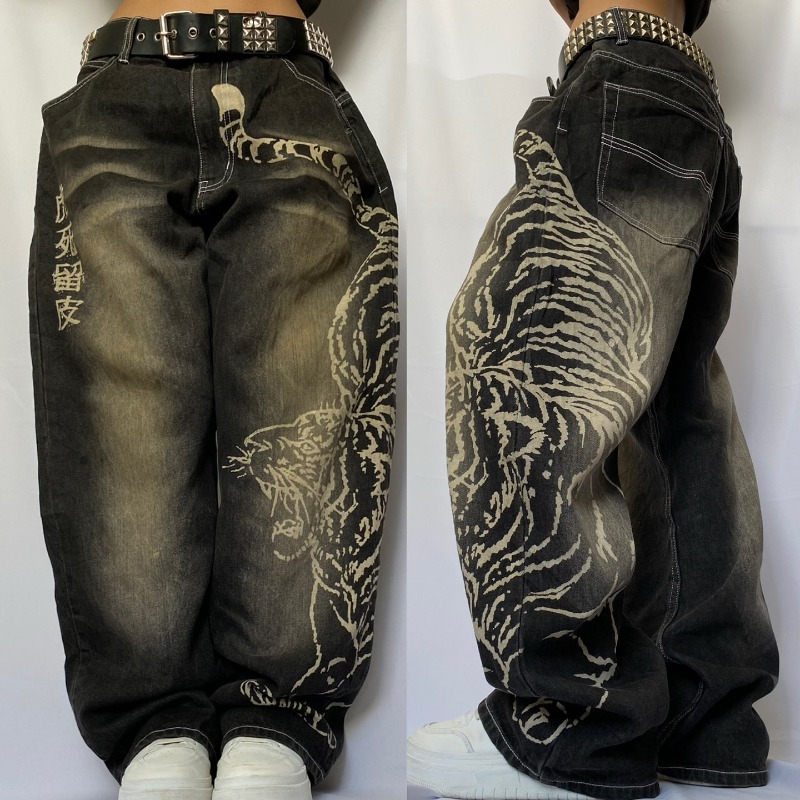 2025 Fashion New Oversized Pat - огляд і ціна Men'S Fashion Jeans 2025