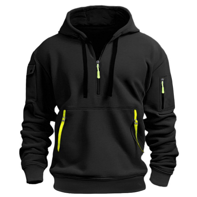 Men's Casual Sports Hoodie Spr - огляд і ціна Men'S Fashion Zipper Hoodie
