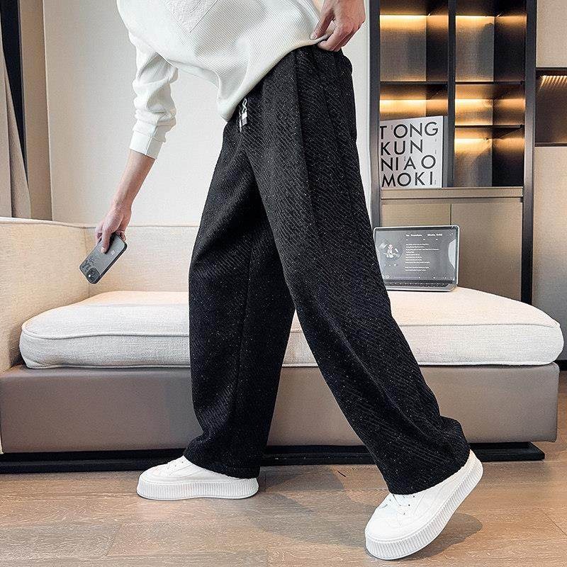 2026 Men's Cool Casual Pants A - огляд і ціна Mens Fashion Dark Grey Pants